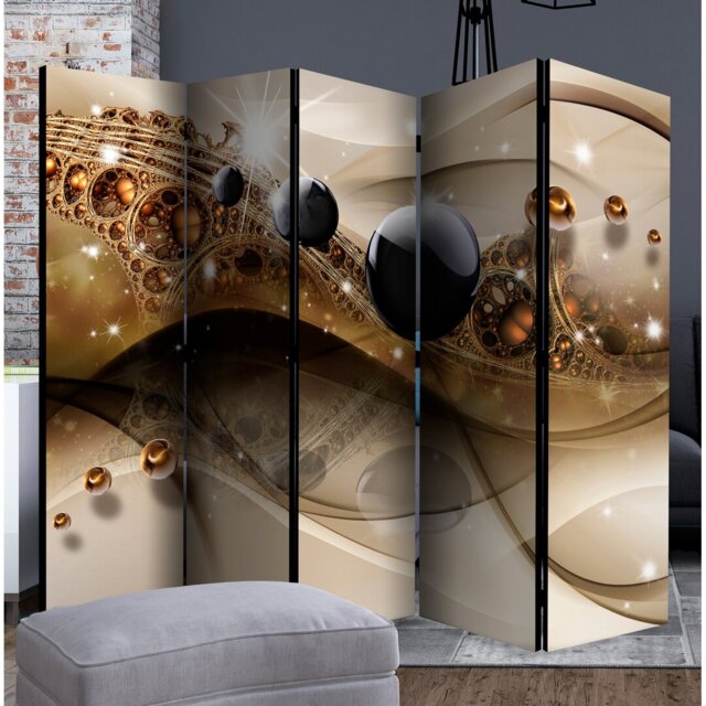 Atlanta 172cm H Solid Wood Folding Room Divider