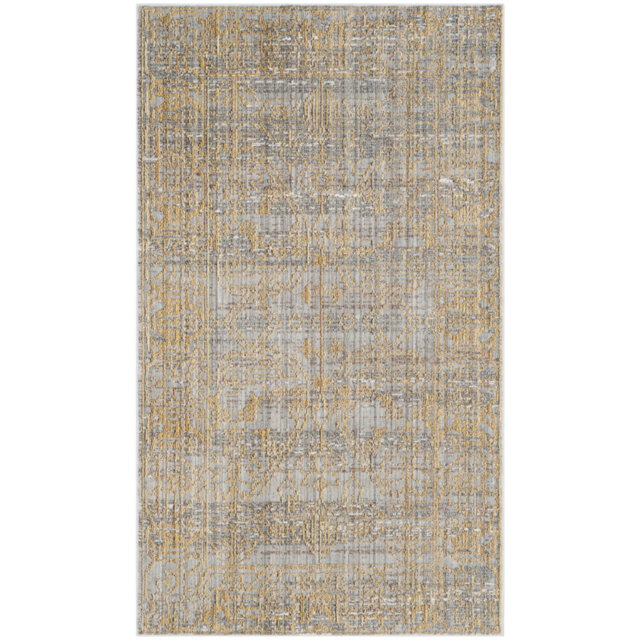 Radstock Grey/Gold Rug