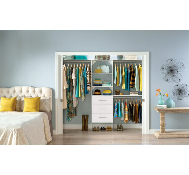 Suite Symphony Wardrobe Closet System With Drawers Up To 3m Wide