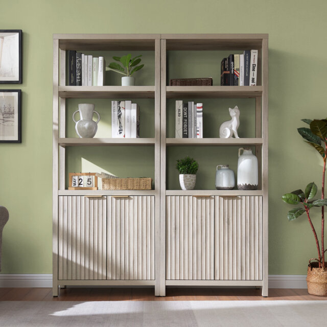 180cm H x 75cm W Standard Bookcase (Set of 2)