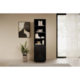 Ayliah 180cm H x 50cm W Standard Bookcase