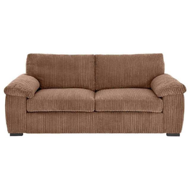 Soft Jambo Cord 3 Seater Amalfi Sofa for Small Living Room