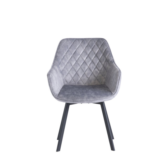 45cm H Velvet Upholstered Side Chair