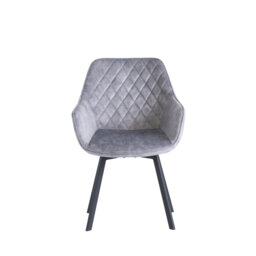 45cm H Velvet Upholstered Side Chair