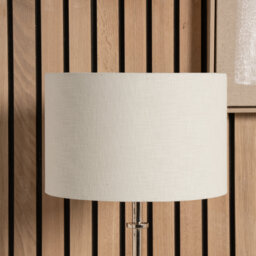 Lino Self Lined Linen Drum Shade