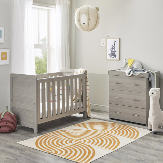 Caro Mini 2-Piece Nursery Furniture Set
