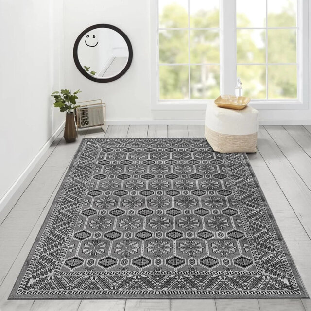 Luxury Floral Large Traditional Rugs Bedroom Living Room Hallway Door Mat