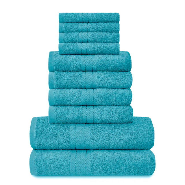10 Piece Quick Dry Towel Set