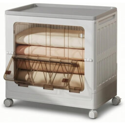 210L Foldable Storage Bin Collapsible Storage Box