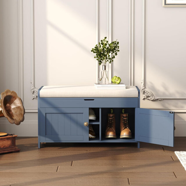 6 Pair Shoe Storage Bench