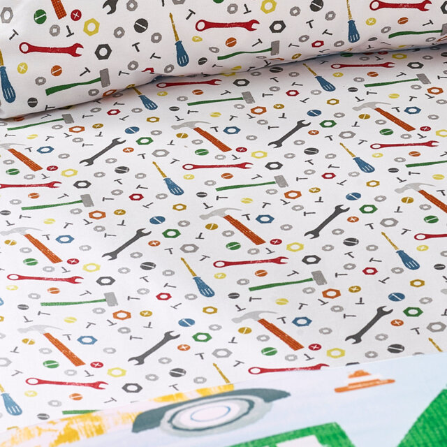 Digger Dreams Fitted Sheet