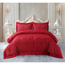 Microfiber Bedspread with Pillow Shams Included