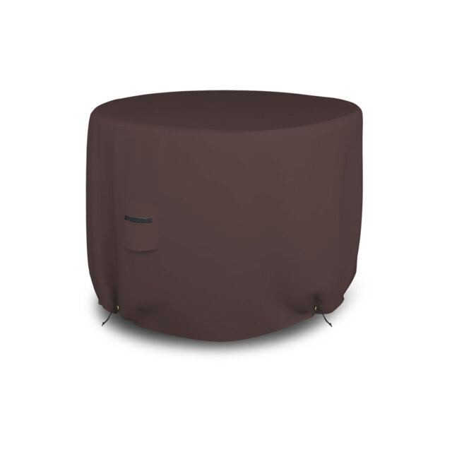 HeavyDuty Outdoor Waterproof Round Table Cover, Patio UV Resistant Weather Protection Table Cover