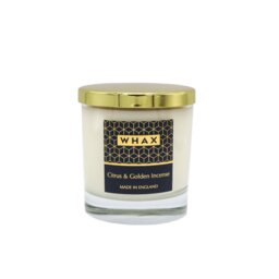 Citrus Scented Jar Candle with Glass Holder