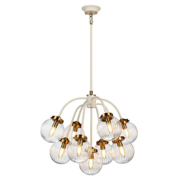Giancarlo 9 - Light Shaded Chandelier