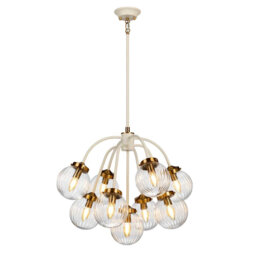 Giancarlo 9 - Light Shaded Chandelier