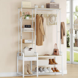 Metal 17 - Hook Coat Rack