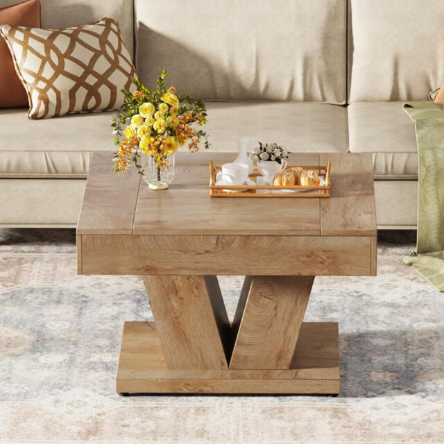 Pedestal Coffee Table