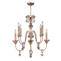 Chavers 8 - Light Candle Style Chandelier