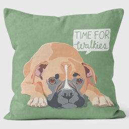 Animal Print Square Throw Cushion