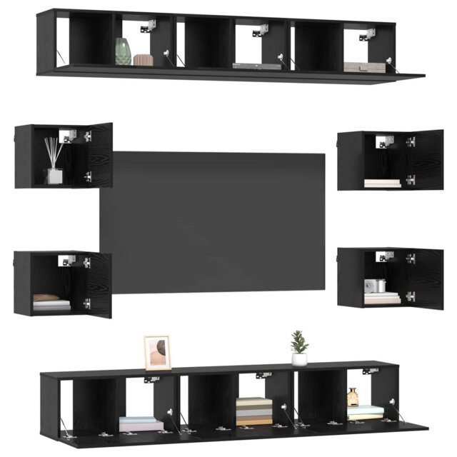 "Unfinished Entertainment Centre for TVs up to 49"" with Fireplace Included"