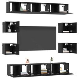 "Unfinished Entertainment Centre for TVs up to 49"" with Fireplace Included"