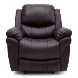 Bonded Leather Manual Recliner