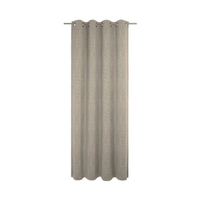 Caleigh Easy Diamond Eyelet Opaque Curtain