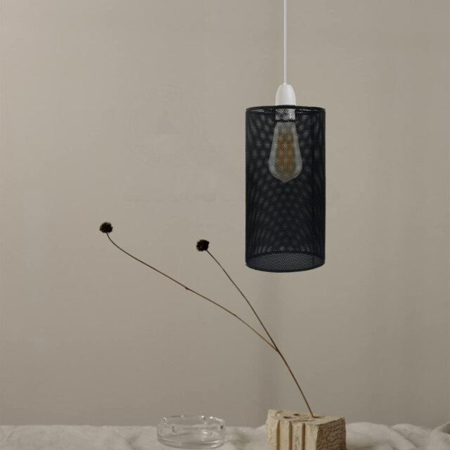 22cm H Metal Drum Lamp Shade ( Uno )