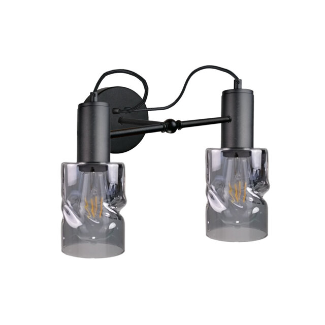 Obion Steel Armed Sconce