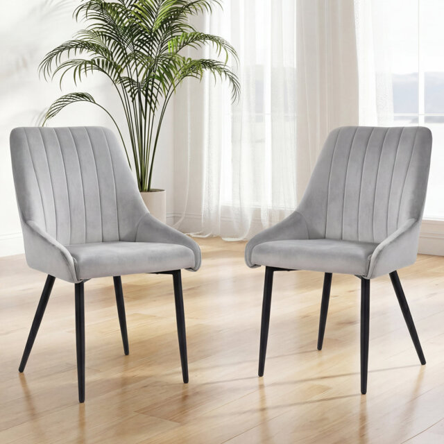 Chipman Velvet Upholstered Dining Chair