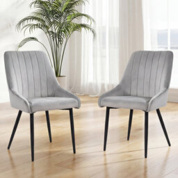 Chipman Velvet Upholstered Dining Chair