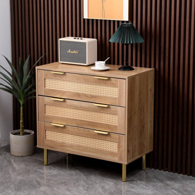 Millersville 80cm W 3 - Drawer Chest of Drawers