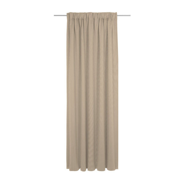 Uni Collection 100% Cotton Room Darkening Curtain Single Panel