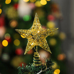 Metal Other Lighted Tree Topper