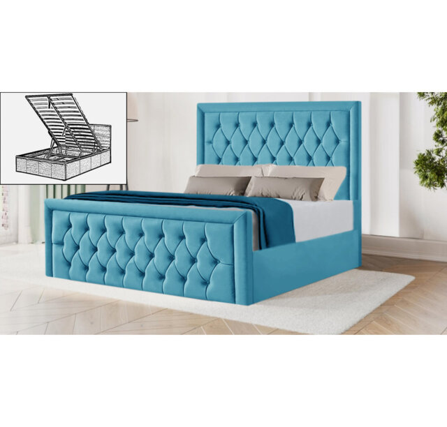 Dimartino Upholstered Ottoman Storage Bed