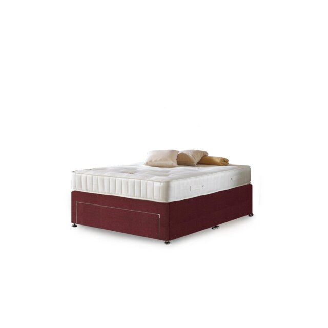 Asia Upholstered Bed with Mattress