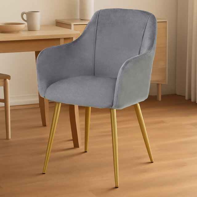 Moraine 47cm H Polyester Blend Upholstered Parsons Chair
