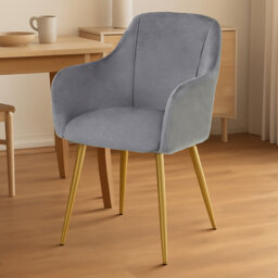 Moraine 47cm H Polyester Blend Upholstered Parsons Chair