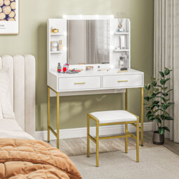 Abdurrhman Dressing Table with Mirror