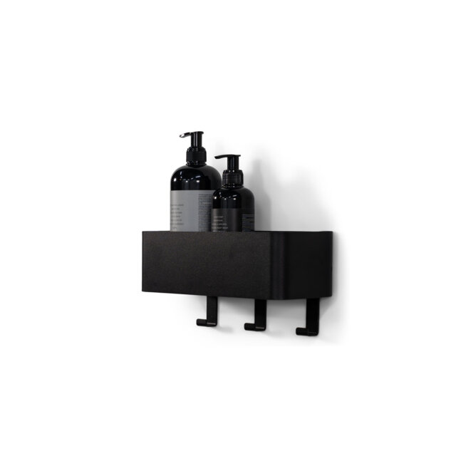MULTI Steel Wall 3 - Hook Wall Mounted Coat Rack