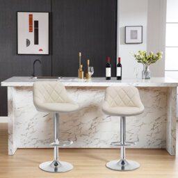 Height-adjustable bar stool