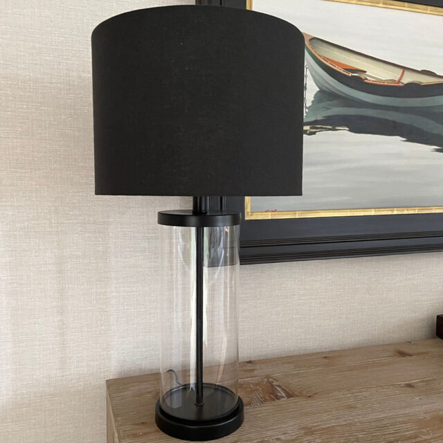Glass Desk Lamp