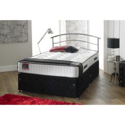 Asia Upholstered Bed with Mattress