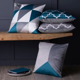 Barney Geometric Square Cushion Cover