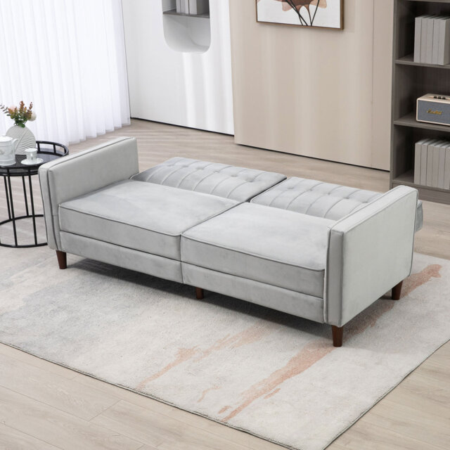 Azziah 2 Seater Polyester Sofa Bed