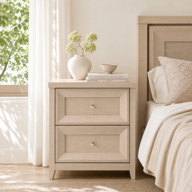 58cm W Bedside Table