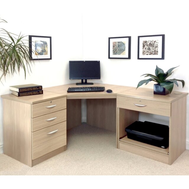 Brelyn Corner Executive Desk