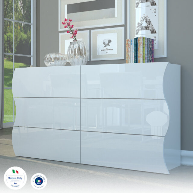 Colbie 155cm W 6 - Drawer Chest of Drawers