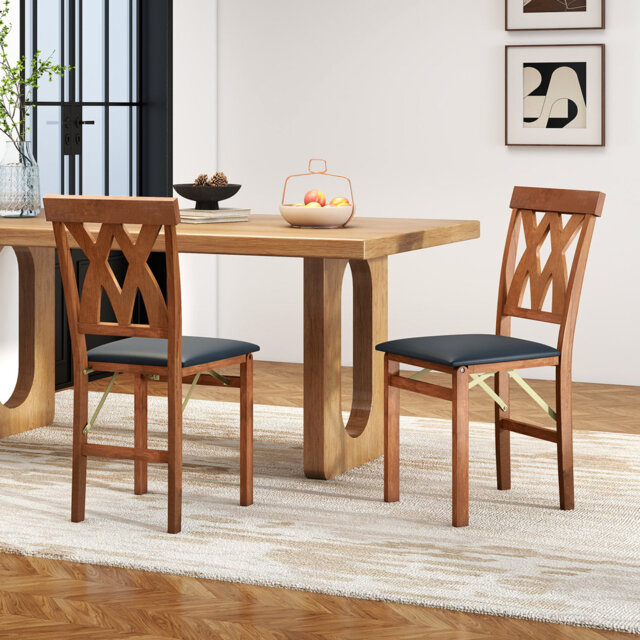 Faux Leather Wayfair Dining Room Chairs Upholstered Faux Leather